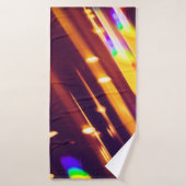 Abstrakte xmas Gold Glitzern oder Glitzer Lichter. Badehandtuch (Badehandtuch)