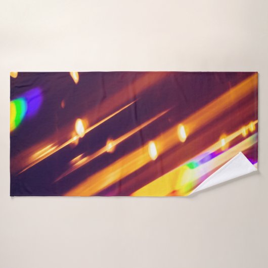 Abstrakte xmas Gold Glitzern oder Glitzer Lichter. Badehandtuch (Badehandtuch)