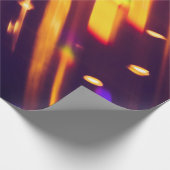 Abstrakte xmas Gold Glitzern oder Glitzer Lichter. Geschenkpapier (Ecke)