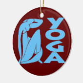 Abstrakte YOGA, Hinzufügen, Bearbeiten Keramik Ornament (Links)