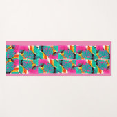 Abstrakte Yoga Mat Yogamatte (Vorderseite (Horizontal))