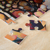 Abstrakte Yoga-Pose | Herausforderung hart Puzzle (Seite)