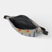 Abstrakte Zahnarztnadel Bauchtasche (Offen)