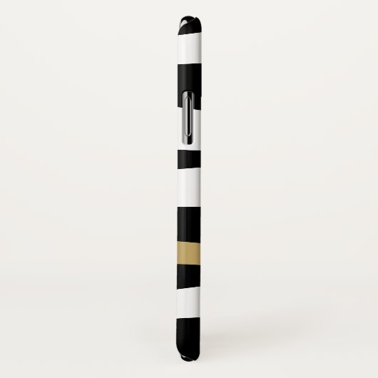 Abstrakte Zebra-Streifen Case-Mate iPhone Hülle (Hinten/Rechts)