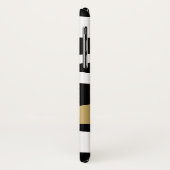 Abstrakte Zebra-Streifen Case-Mate iPhone Hülle (Hinten/Links)