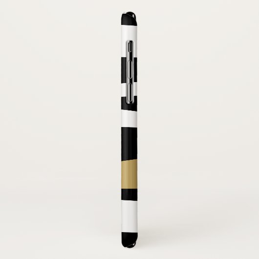 Abstrakte Zebra-Streifen Case-Mate iPhone Hülle (Hinten/Links)