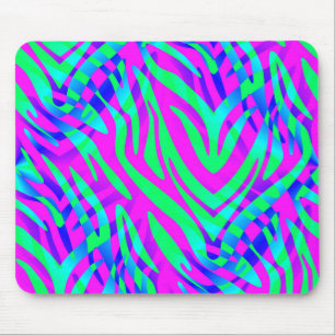 Abstrakte Zebrastreifen im Wilden Mousepad