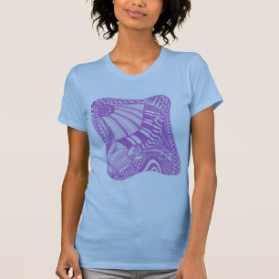 abstrakte, zeichnend T-Shirts