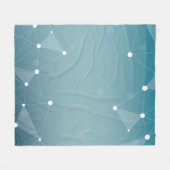 Abstrakte Zeile Fleecedecke (Vorderseite (Horizontal))