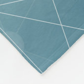 Abstrakte Zeile Fleecedecke (Ecke)