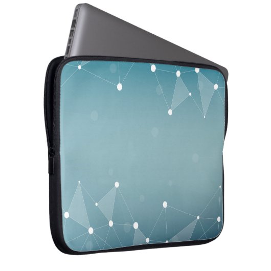 Abstrakte Zeile Laptopschutzhülle (Vorne Rechts)