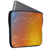 Abstrakte Zeile Laptopschutzhülle (Vorne Rechts)