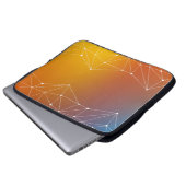 Abstrakte Zeile Laptopschutzhülle (Vorne Knopf)