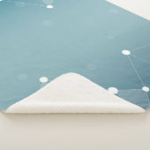 Abstrakte Zeile Sherpadecke (3/4)