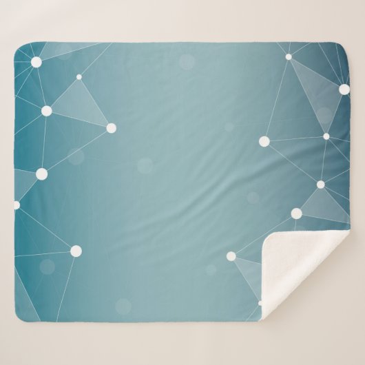 Abstrakte Zeile Sherpadecke (Vorderseite (Horizontal))