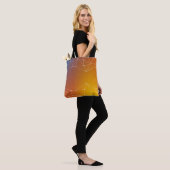 Abstrakte Zeile Tasche (Am Model)