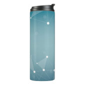 Abstrakte Zeile Thermosbecher (Nach links gedreht)