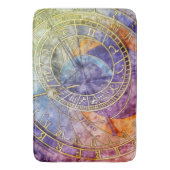 Abstrakte Zeitastrologie Badematte (Vorderseite Vertikal)