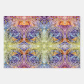 Abstrakte Zeitastrologie Geschenkpapier Set (Vorderseite 3)