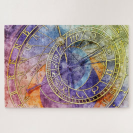 Abstrakte Zeitastrologie Puzzle