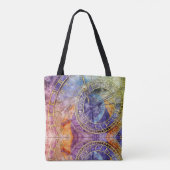 Abstrakte Zeitastrologie Tasche (Rückseite)
