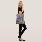 Abstrakte Zeitastrologie Tasche (Am Model)