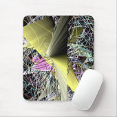 Abstrakte zeitgenössische Malerei Mousepad (Mit Mouse)
