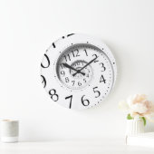 Abstrakte Zeitspirale Unendlichkeit Uhr (Zuhause)