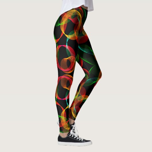 Abstrakte Zellen Leggings (Rechts)