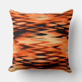 Abstrakte Zickzackhalterung in Form von verbrannte Kissen