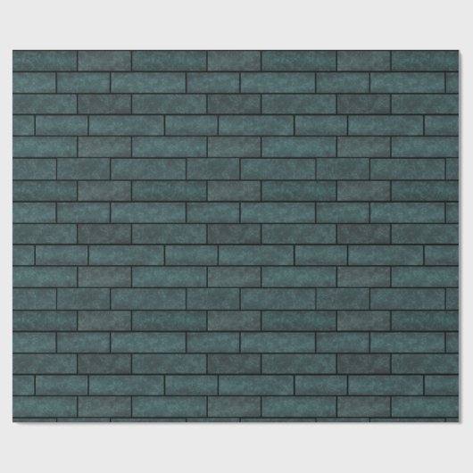Abstrakte Ziegelmauerwerk Geschenkpapier (Flach)