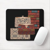 Abstrakte Ziegelmauerwerk Mousepad (Mit Mouse)