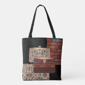 Abstrakte Ziegelmauerwerk Tasche (Rückseite)