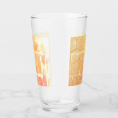 abstrakte Ziegelmuster Glas (Rechts)