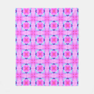 Abstrakte Ziergeometrie-Kaleidoskopstruktur Fleecedecke