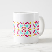 Abstrakte Zierkunst Tasse (Vorderseite Rechts)