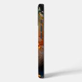 Abstrakte Zitrine Topaz Kristall Case-Mate iPhone Hülle (Rückseite / Links)