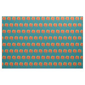 Abstrakte zitterne Blume Moderne Kunst Stoff (Yard (91,4 cm))