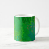 Abstrakte zufällige Formen. 2. Hintergrund Kaffeetasse (VorderseiteRechts)