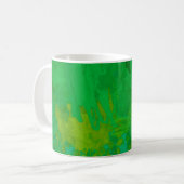 Abstrakte zufällige Formen. 2. Hintergrund Kaffeetasse (Vorderseite Links)
