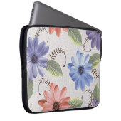 abstrakte Zuhause dekorative Blume Ölfarbe Wand bi Laptopschutzhülle (Vorne Rechts)