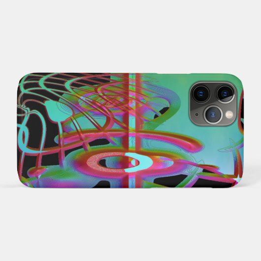 Abstrakte Zusammengehörigkeit Case-Mate iPhone Hülle (Rückseite (Horizontal))