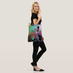 Abstrakte Zusammengehörigkeit Tasche