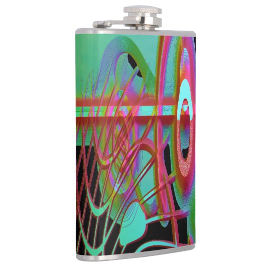 Abstrakte Zusammenhänge Flachmann (Rechts)