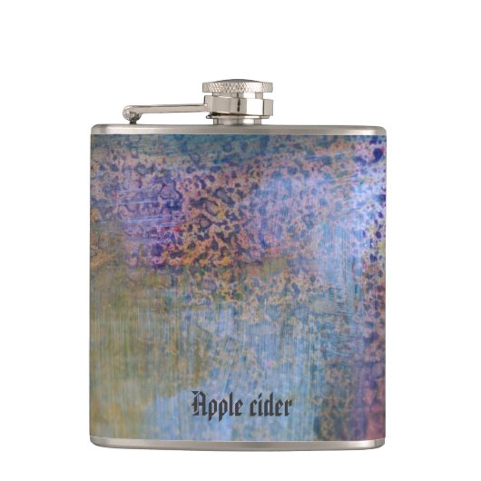 Abstrakte Zusammensetzung Flachmann (Vorderseite)