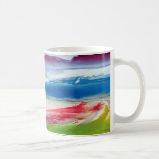 Abstrakte Zusammensetzung Kaffeetasse (Rechts)
