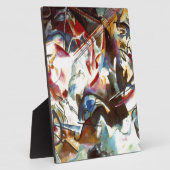 Abstrakte Zusammensetzung Kandinsky VI Fotoplatte (Seite)