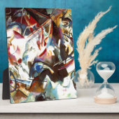 Abstrakte Zusammensetzung Kandinsky VI Fotoplatte (Seite)
