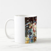 Abstrakte Zusammensetzung Kandinsky VI Kaffeetasse (Links)