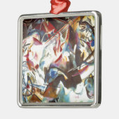 Abstrakte Zusammensetzung Kandinsky VI Ornament Aus Metall (Links)